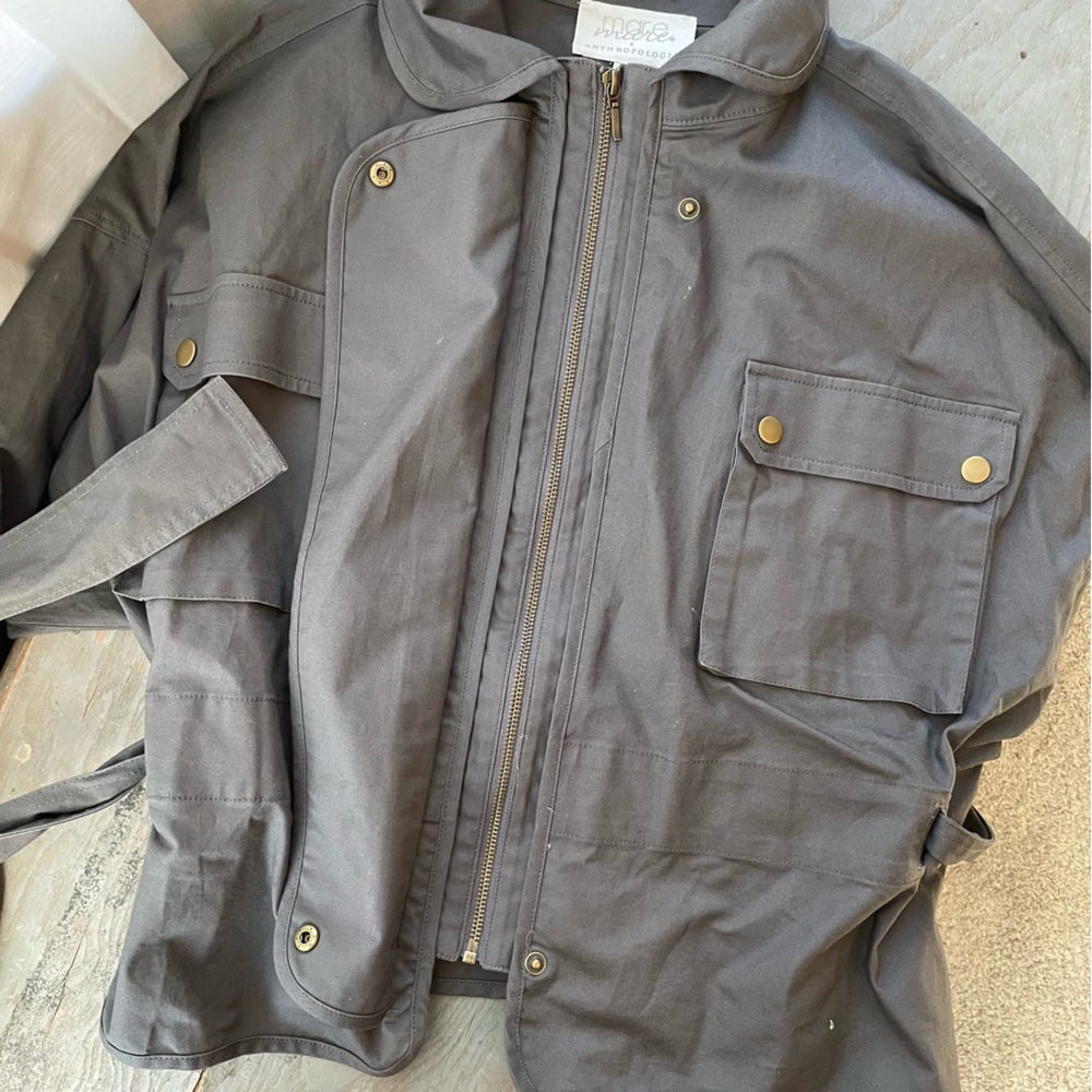 Mare Mare x Anthropologie belted utility jacket | size medium - Picture 6 of 11